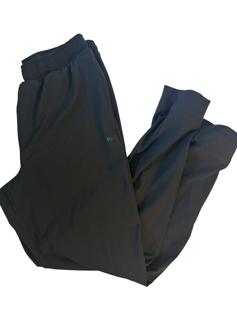 DSG Men’s Black Athletic Jogger Pants Small Active Training Gym Stretch